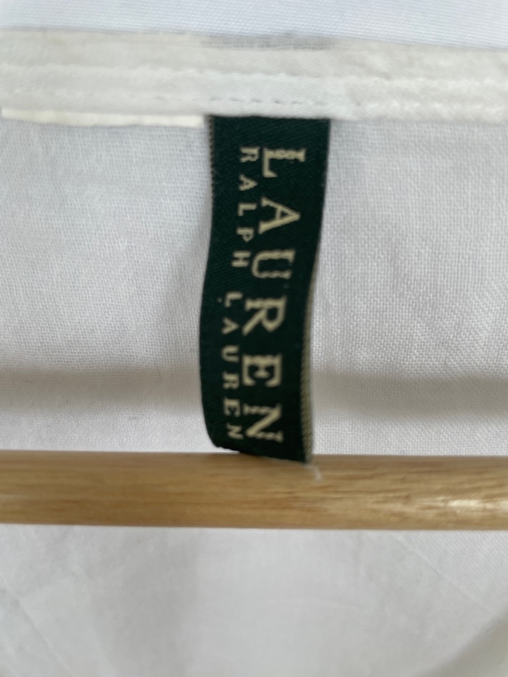 Ralph Lauren White Cotton Tunic Swim-coverlet OneSize - Picture 5 of 11